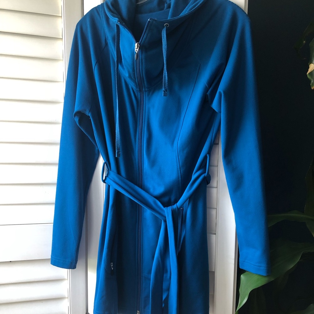 Jockey Active Coat XS, beautiful blue, zipper & 2 pockets work perfectly